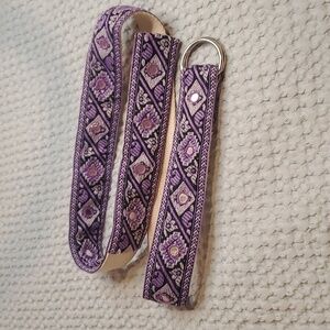 South Beach Martha's Vineyard Web and Fabric Belt Size L